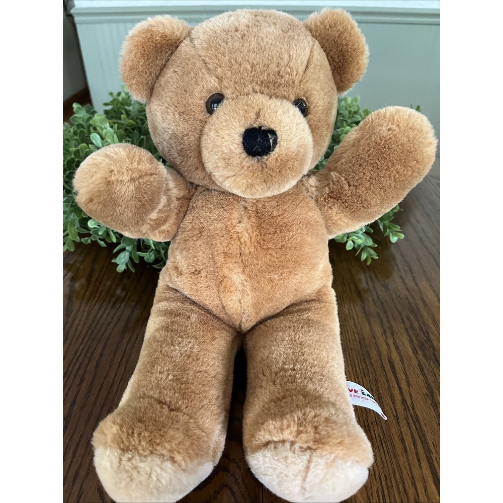 Vintage 1985 Windsor Toys Love Land Plush Teddy Bear‎ Stuffed Toy